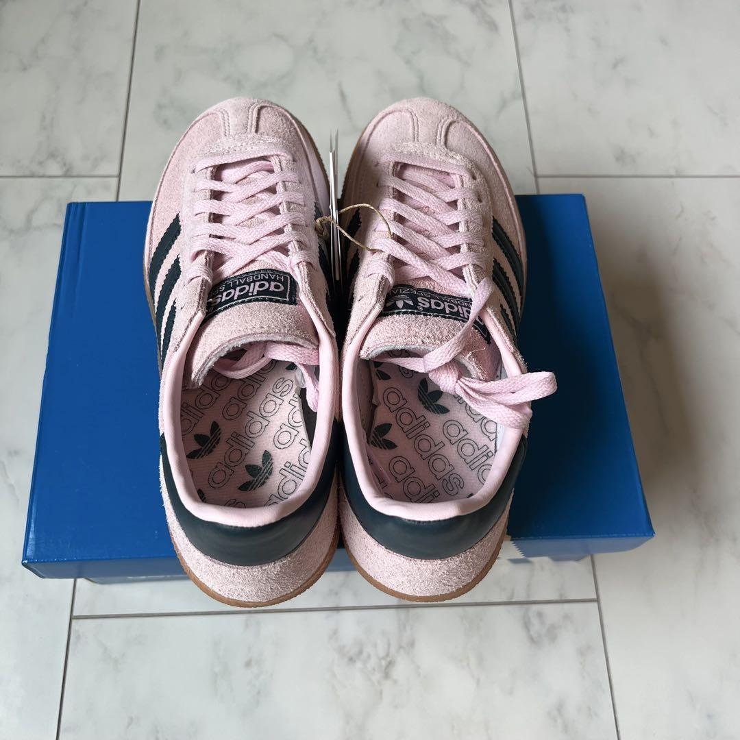 【新品】アディダス HANDBALL SPEZIAL クリアピンク23cm