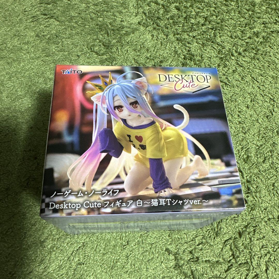 ノーゲーム・ノーライフ Desktop Cute 白 猫耳Tシャツ フィギュア | フリマアプリ ラクマ