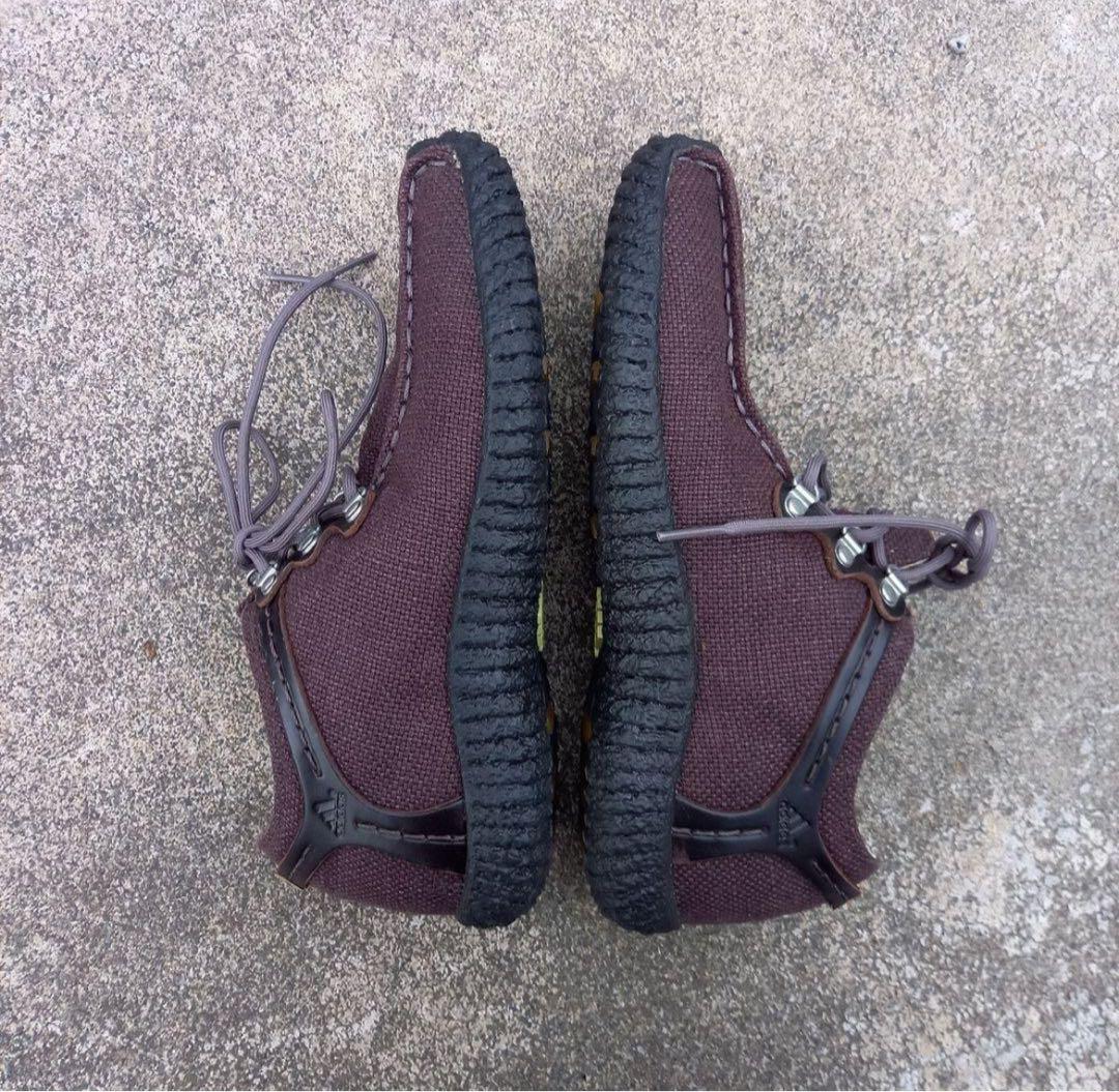 00 adidas モカシンシューズ ダークブラウン US6