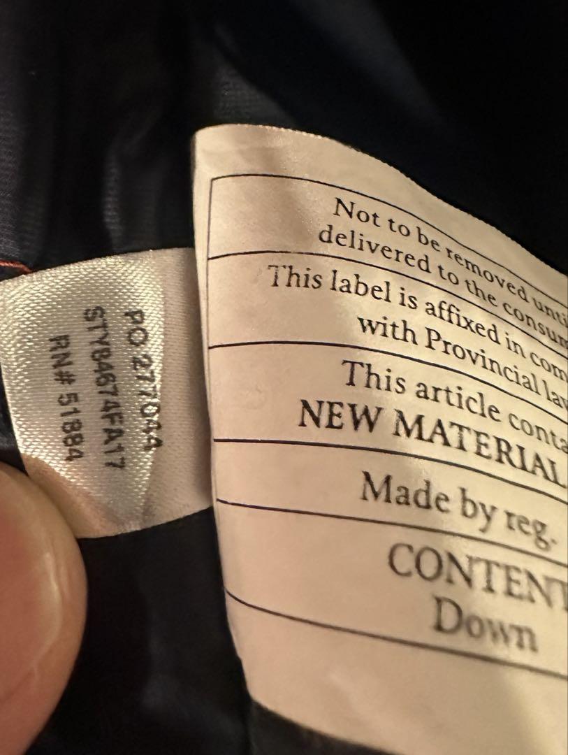 patagonia ダウンセーター　オレンジ　XL