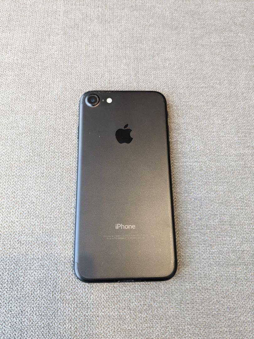 iPhone7 128GB ブラック バッテリー交換済 SIMフリー - メルカリ