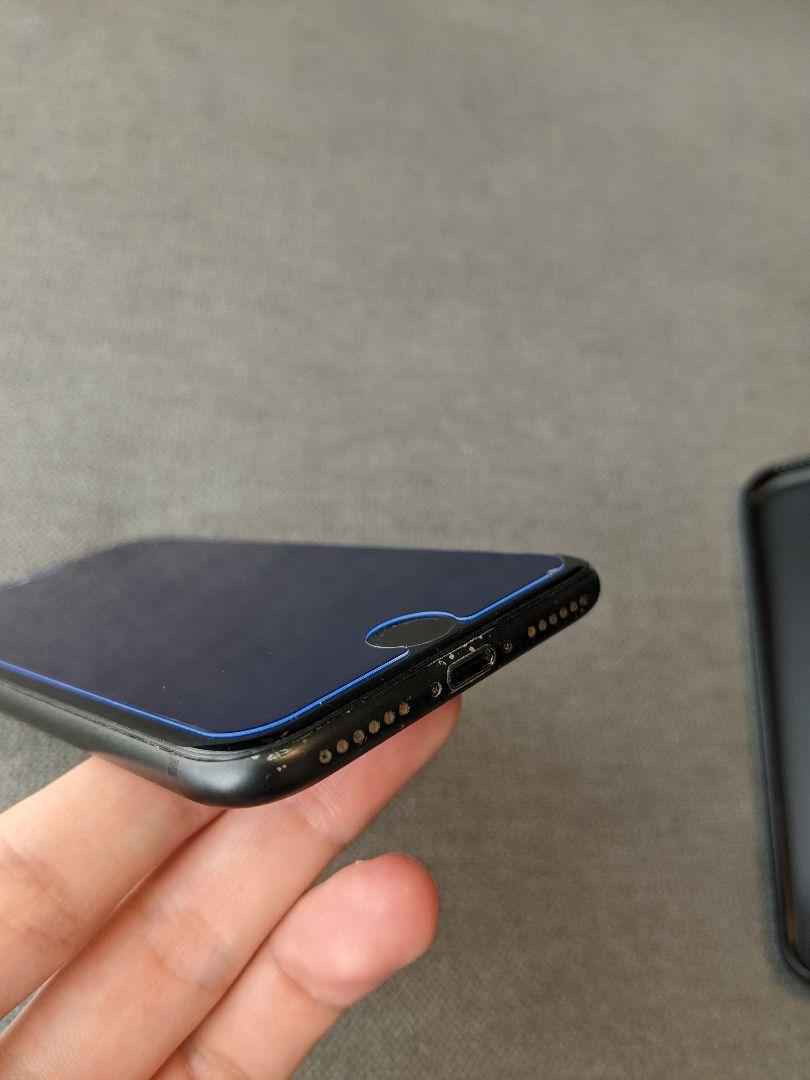 iPhone7 128GB ブラック バッテリー交換済 SIMフリー - メルカリ