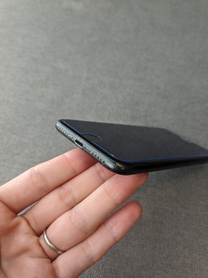 iPhone7 128GB ブラック バッテリー交換済 SIMフリー - メルカリ