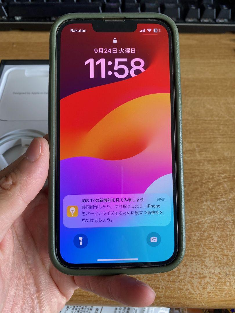 (今日の割引)　iPhone13pro　256  SIMフリー BT100%