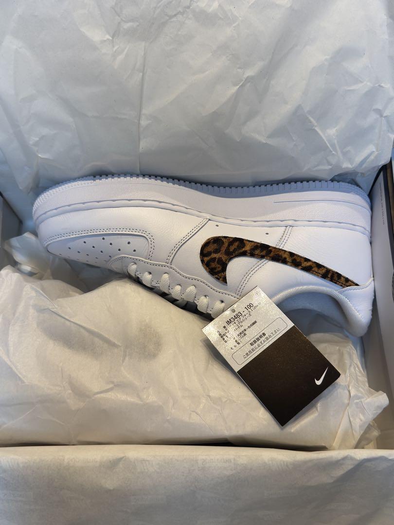 Nike Air Force 1 Supreme レオパード柄