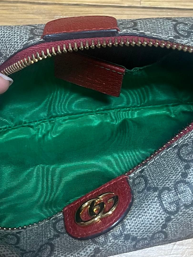 GUCCI GGパターン ポーチ