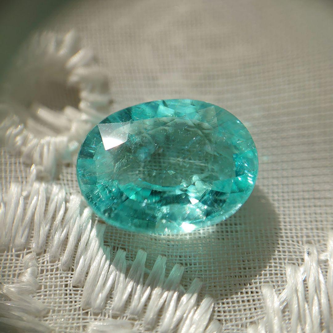4.313ct パライバトルマリン  宝石 大粒パライバ 稀少石 希少石ルース
