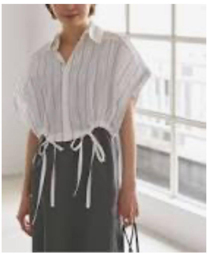 新品　NOBLE 【Ujoh】French Gathered Shirt NOBLE UJOH Tシャツ French Gathered Shirt - メルカリ