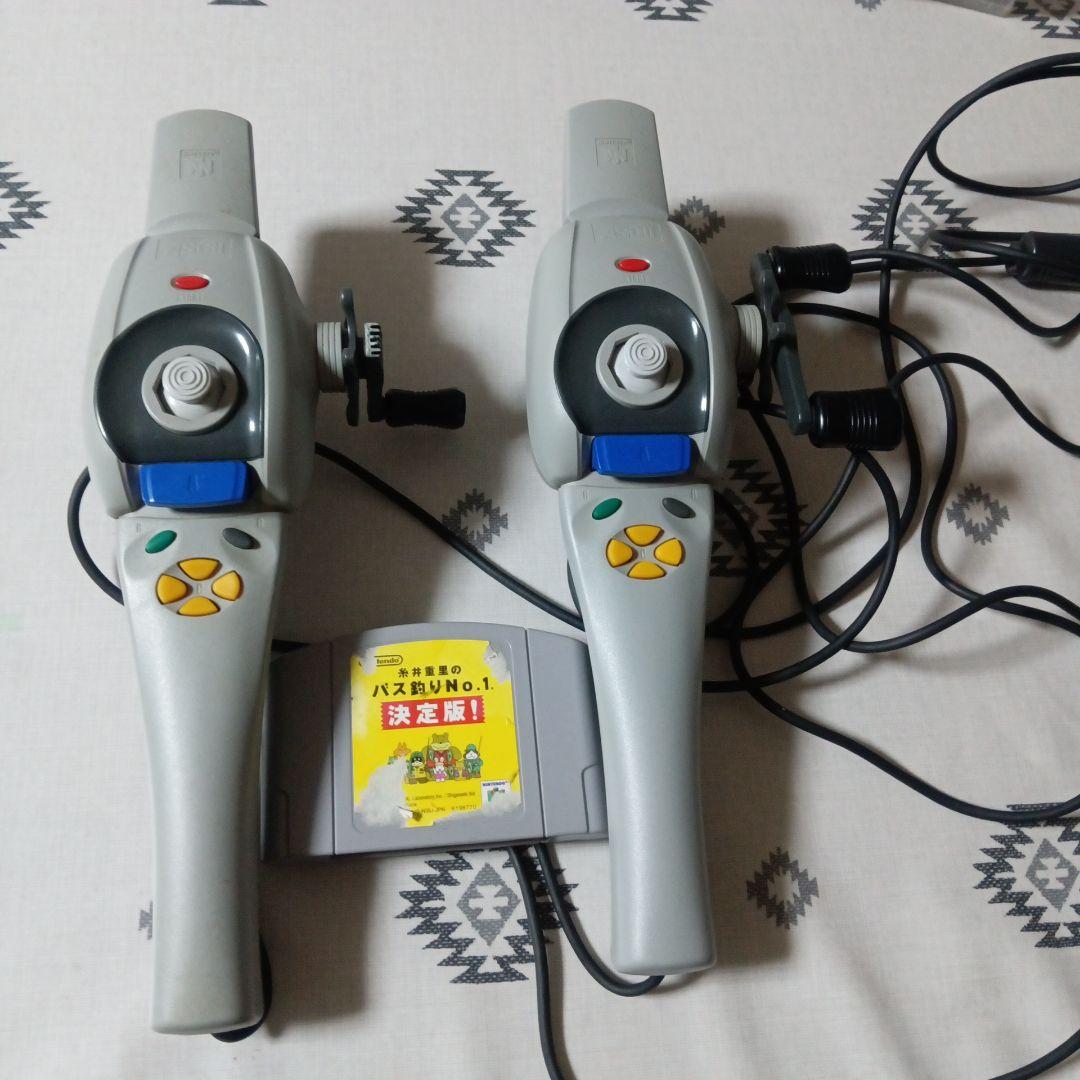 NINTENDO64釣りコントローラー 2個セット バス釣り NO.1