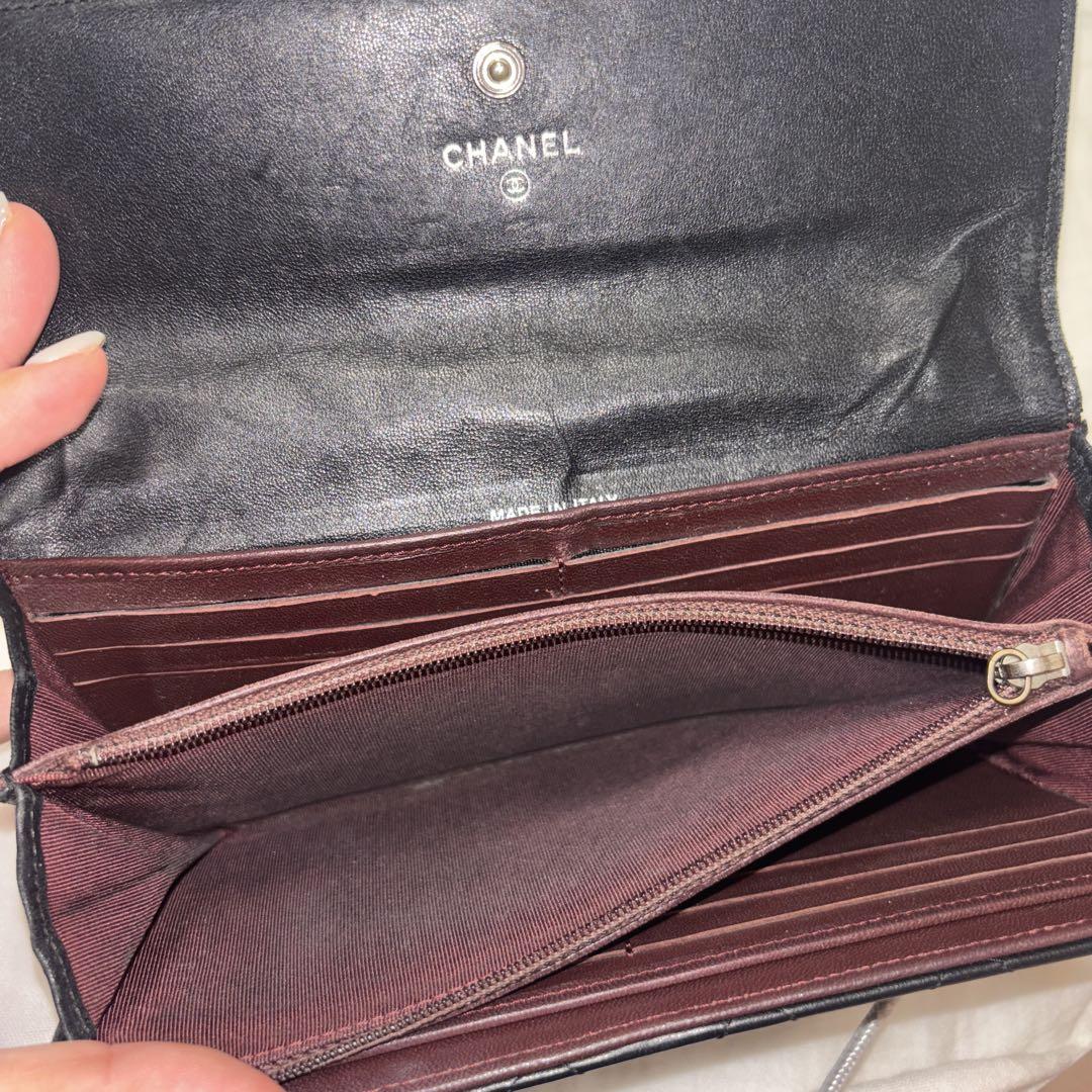 CHANELシャネル長財布　本物