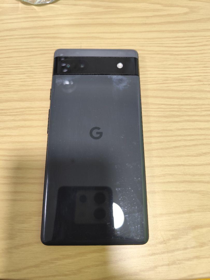 Google Pixel 6a ブラック ケース付き