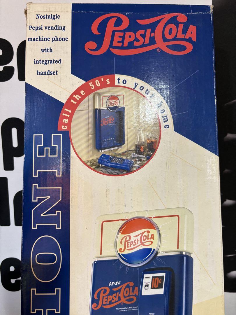 【箱付き】PEPSI COLA  PEPSI PHONE 壁掛け電話
