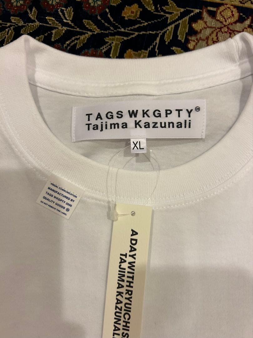 坂本龍一　田島一成　tシャツ　TAGS WKGPTY