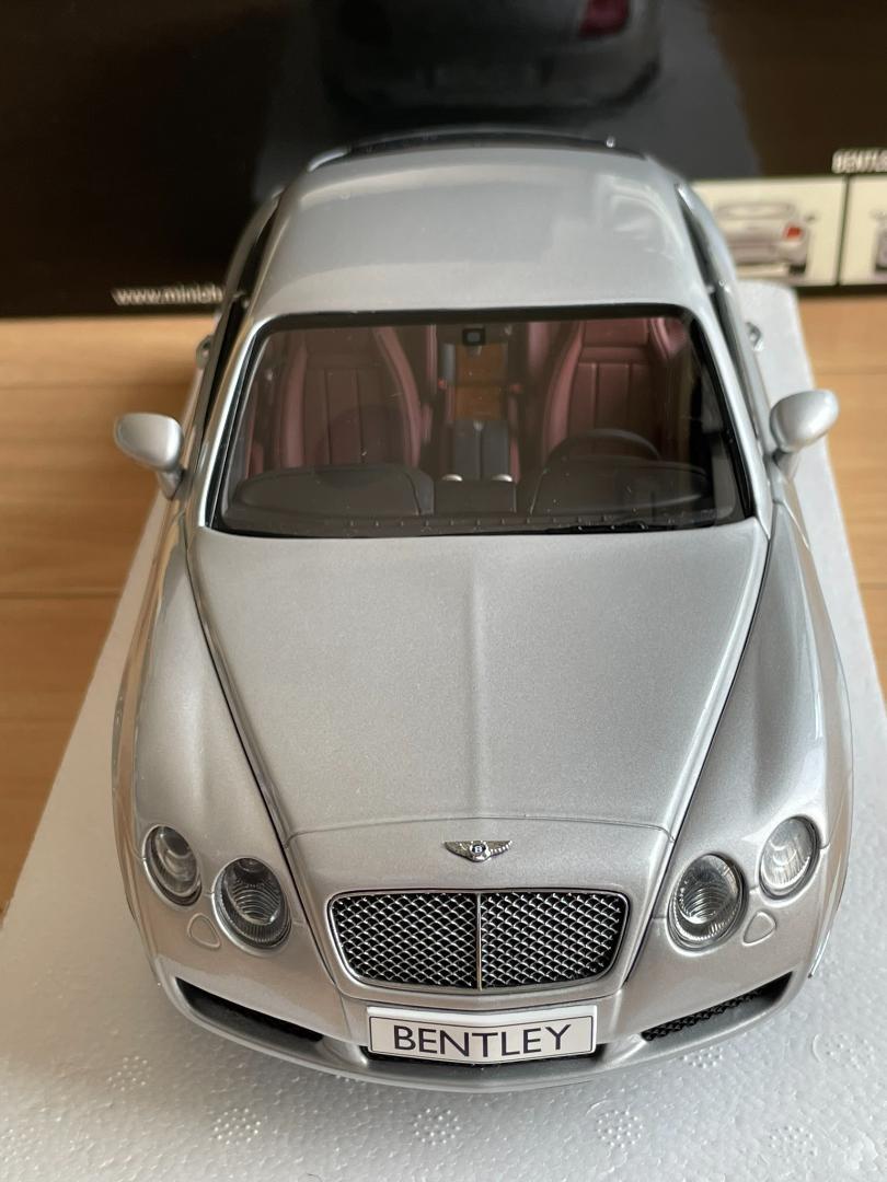 BENTLEY コンチネンタルGT ミニカー 1/18 ミニチャンプス MINICHAMPS/ミニチャンプス1/18 ベントレー コンチネンタル GT