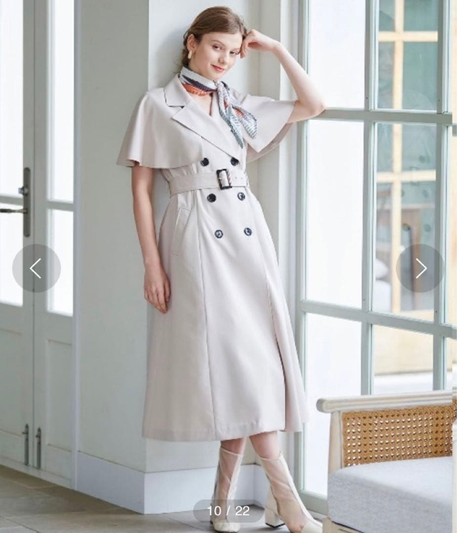 and couture アンドクチュール　Many Way トレンチコート