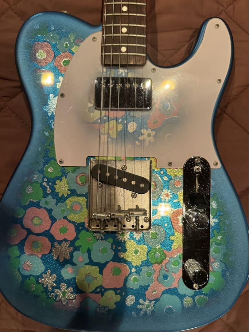 fender japan テレキャスター ブルーフラワー 桜井和寿