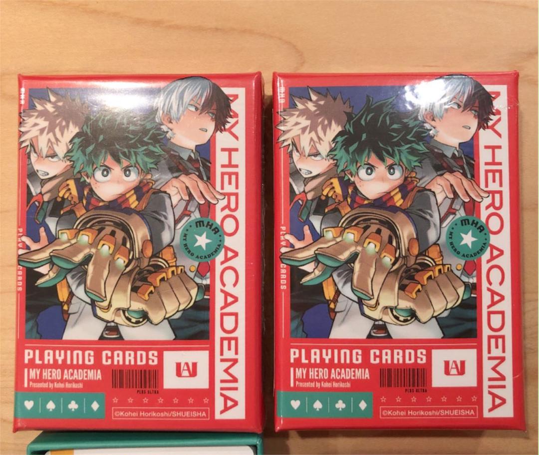 僕のヒーローアカデミア　トランプ4個セット 僕のヒーローアカデミア』BIGトランプ （特製箱入り） BC4