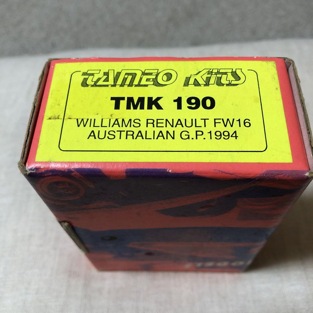 【TAMEO Kits】WILLIAMS RENAULT FW16 TMK190