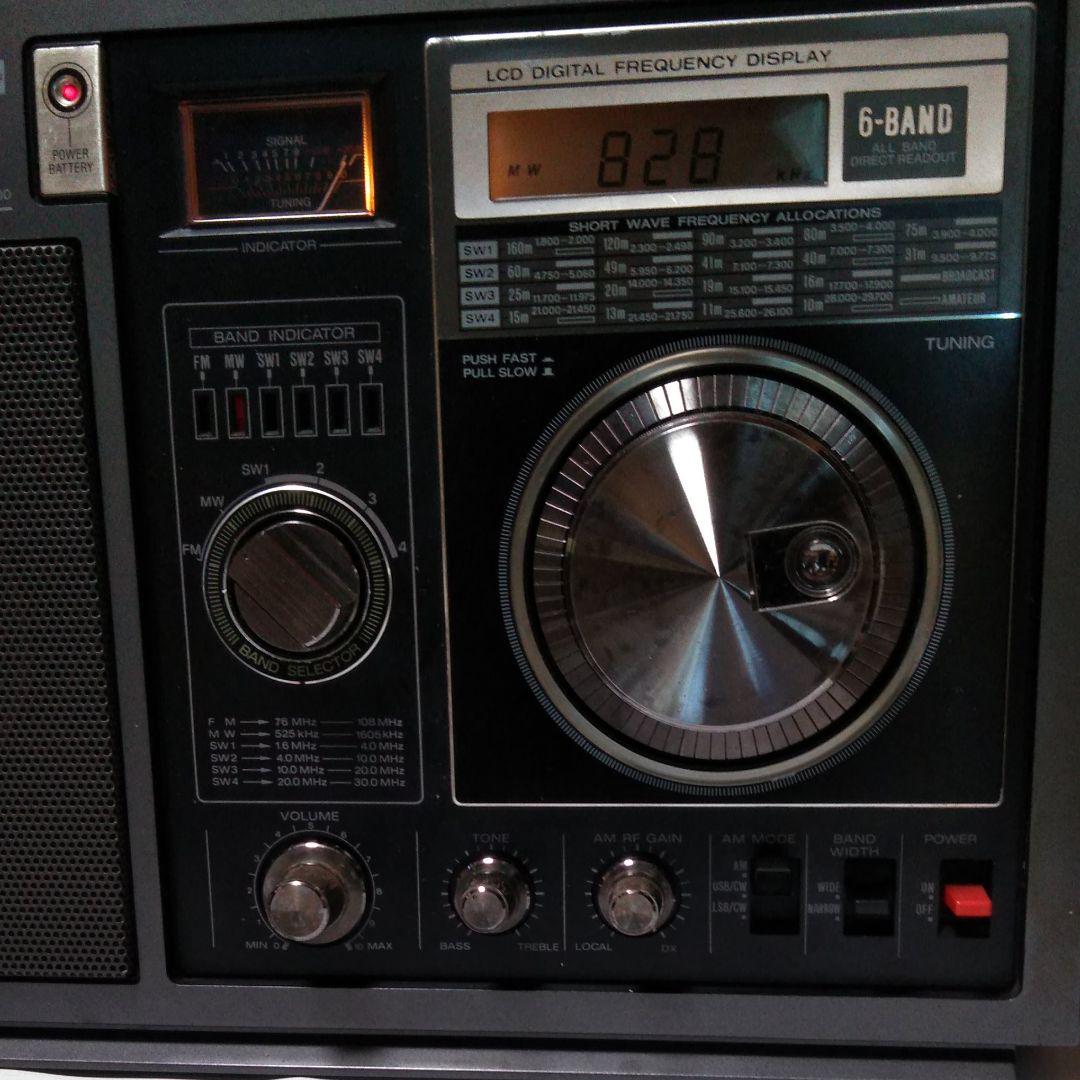 ナショナルRF11886BAND receiver 感度良好