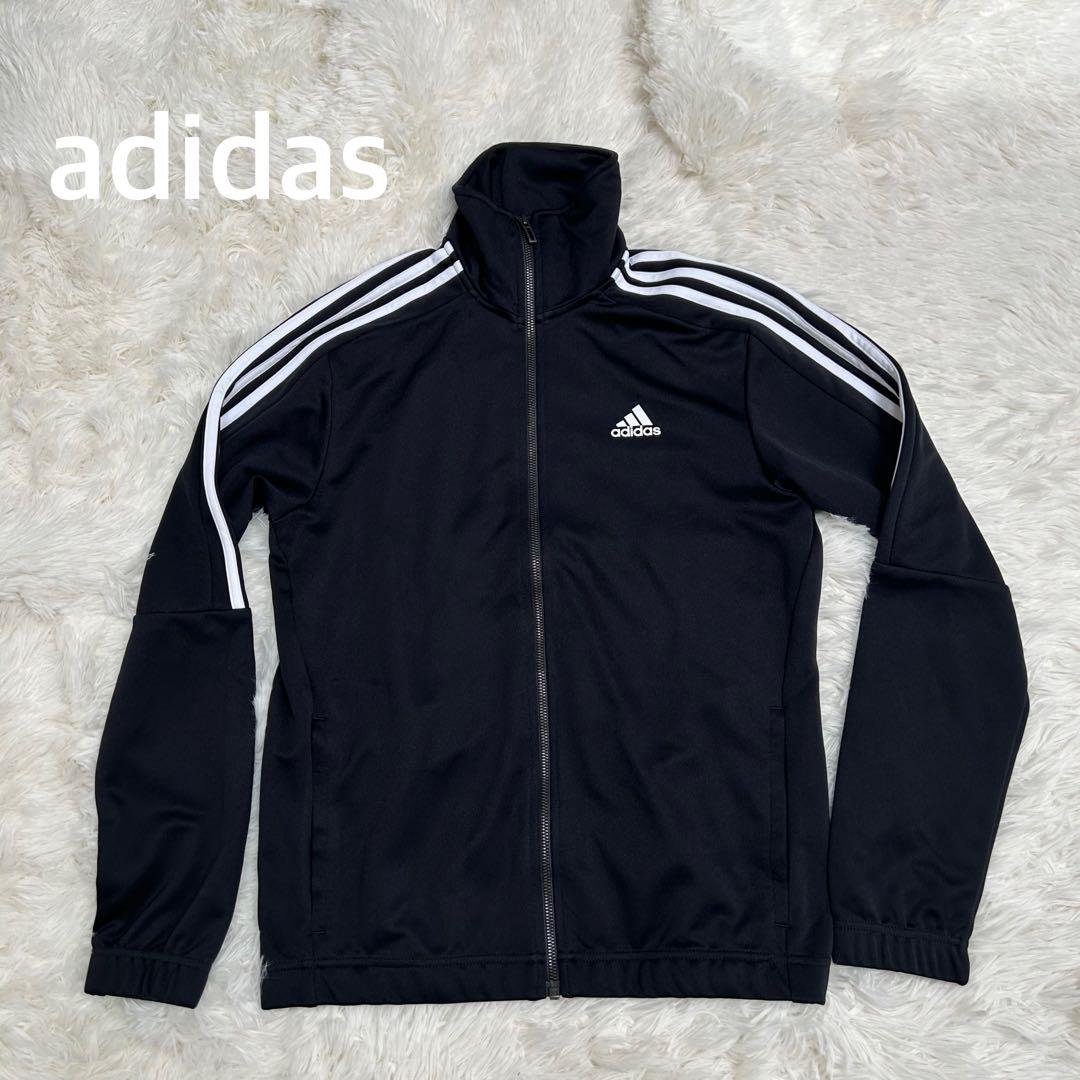 ✨ adidas アディダス 3本ライン ジップアップ ジャージ