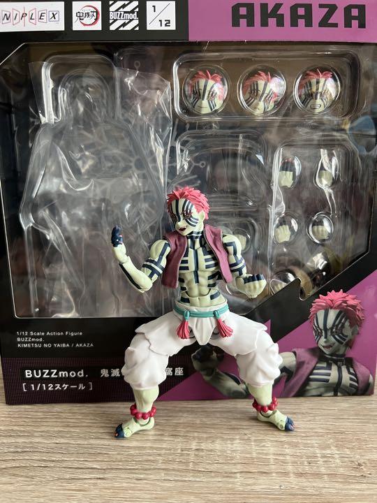 猗窩座の可動フィギュア「BUZZmod. 鬼滅の刃 猗窩座」本日予約開始！ - HOBBY Watch