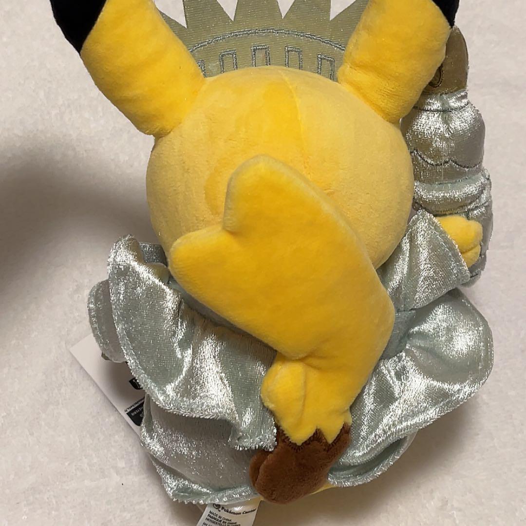 【新品未使用】ピカチュウ 自由の女神 ぬいぐるみ ピカチュウ 自由の女神 ぬいぐるみ ニューヨークポケモン
