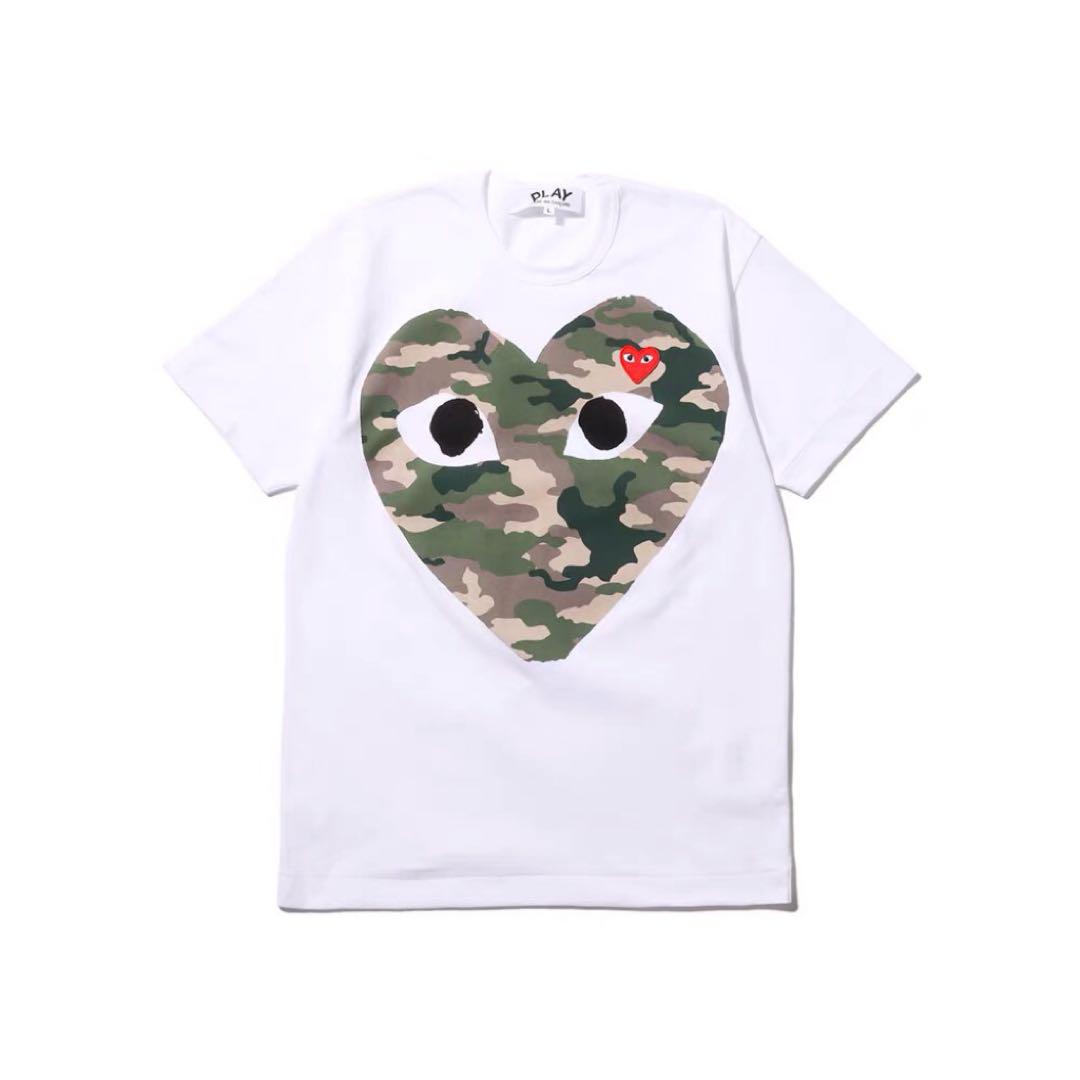 COMME des GARÇONS PLAY カモフラTシャツ