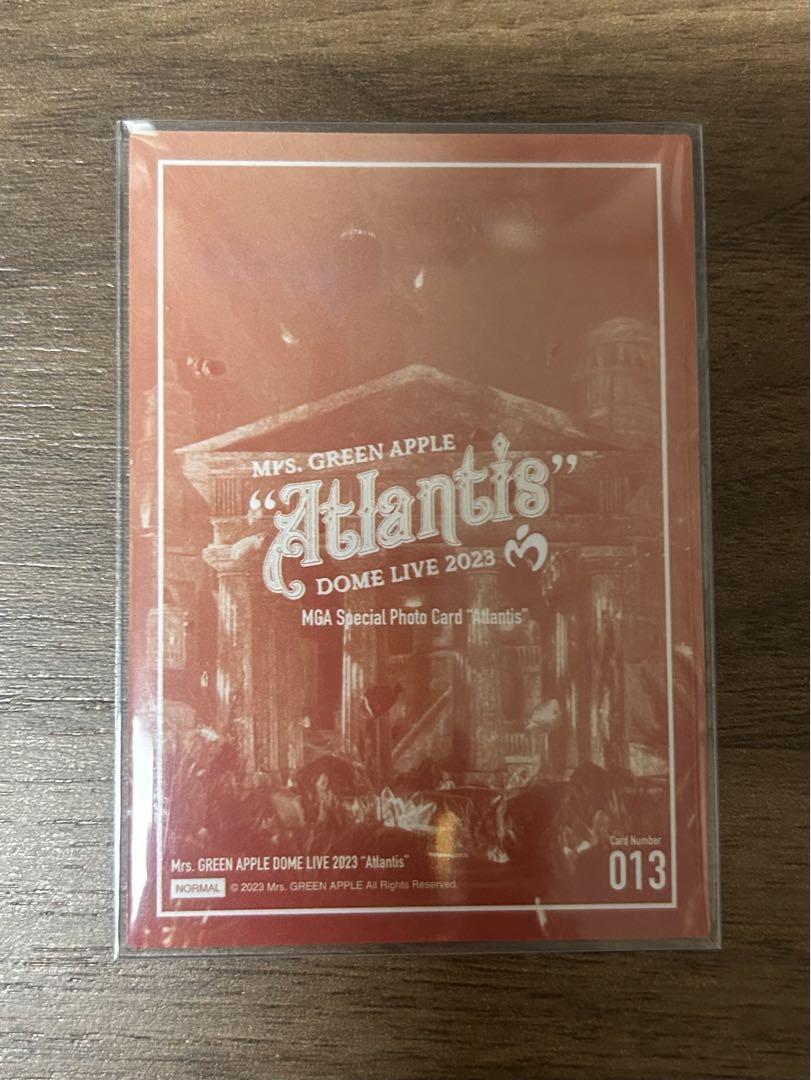 ミセス 大森元貴 Atlantis フォトカード 013 - メルカリ
