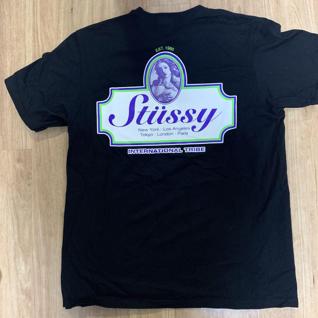 ★送料・関税込★STUSSY★AUTHENTIC TEE★Tシャツ★BLACK Stussy Authentic Tee 
