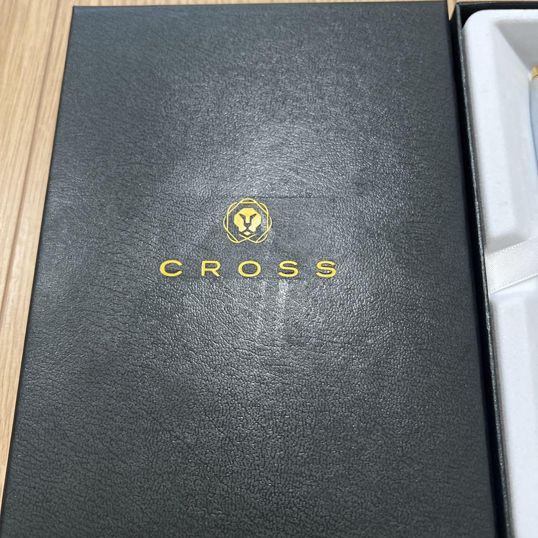 CROSS ボールペン シルバー替え芯付き