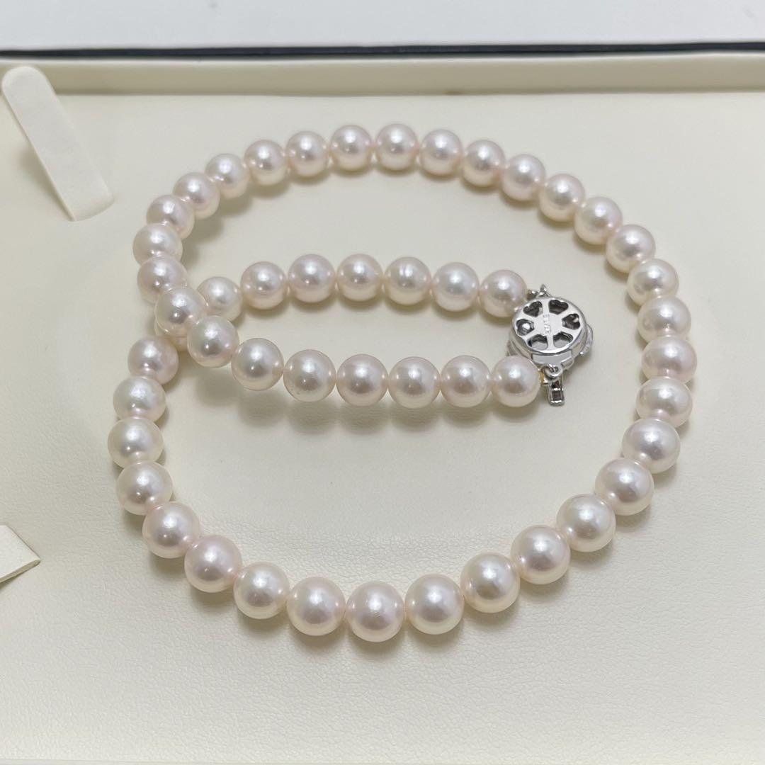 美品✨Takashimaya 高島屋 パールネックレス アコヤ真珠 8～8.5㎜
