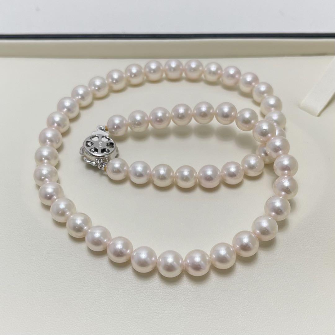美品✨Takashimaya 高島屋 パールネックレス アコヤ真珠 8～8.5㎜