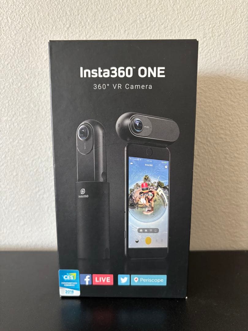 【美品】Insta360 ONE 360° VRカメラ 本体 箱付き インスタ