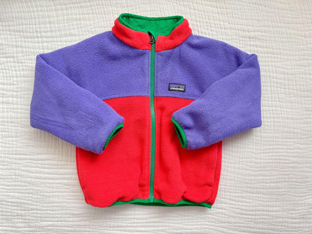 【美品】パタゴニア Patagonia リバーシブルジャケット キッズアウター