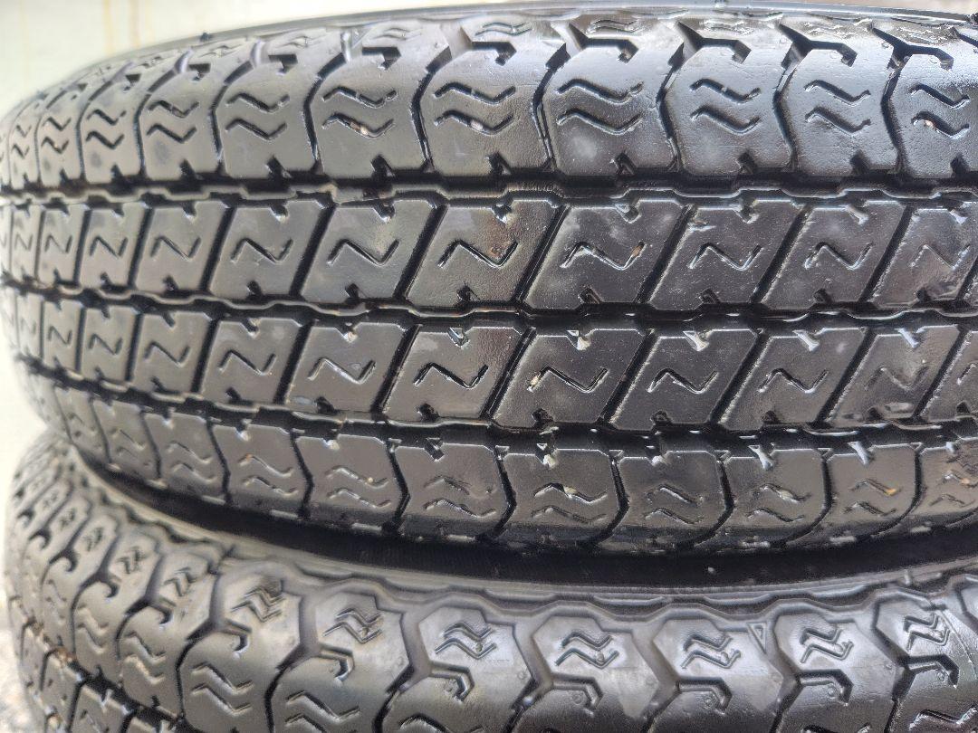 145/80R12 6P ヨコハマタイヤ４本　バリ溝