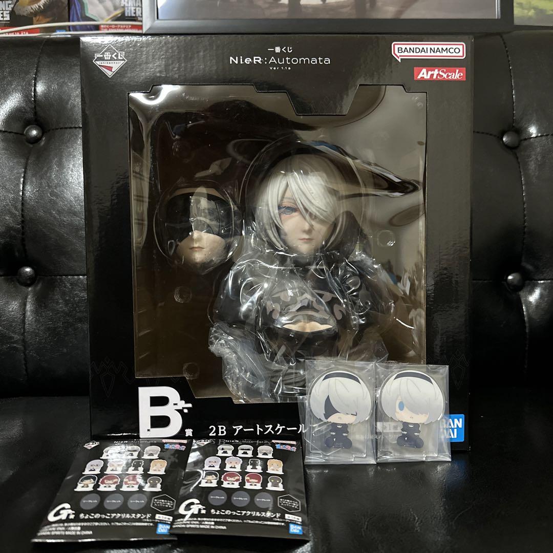 一番くじ ニーアオートマタ Ｂ賞Ｇ賞セット ゲームキャラクター