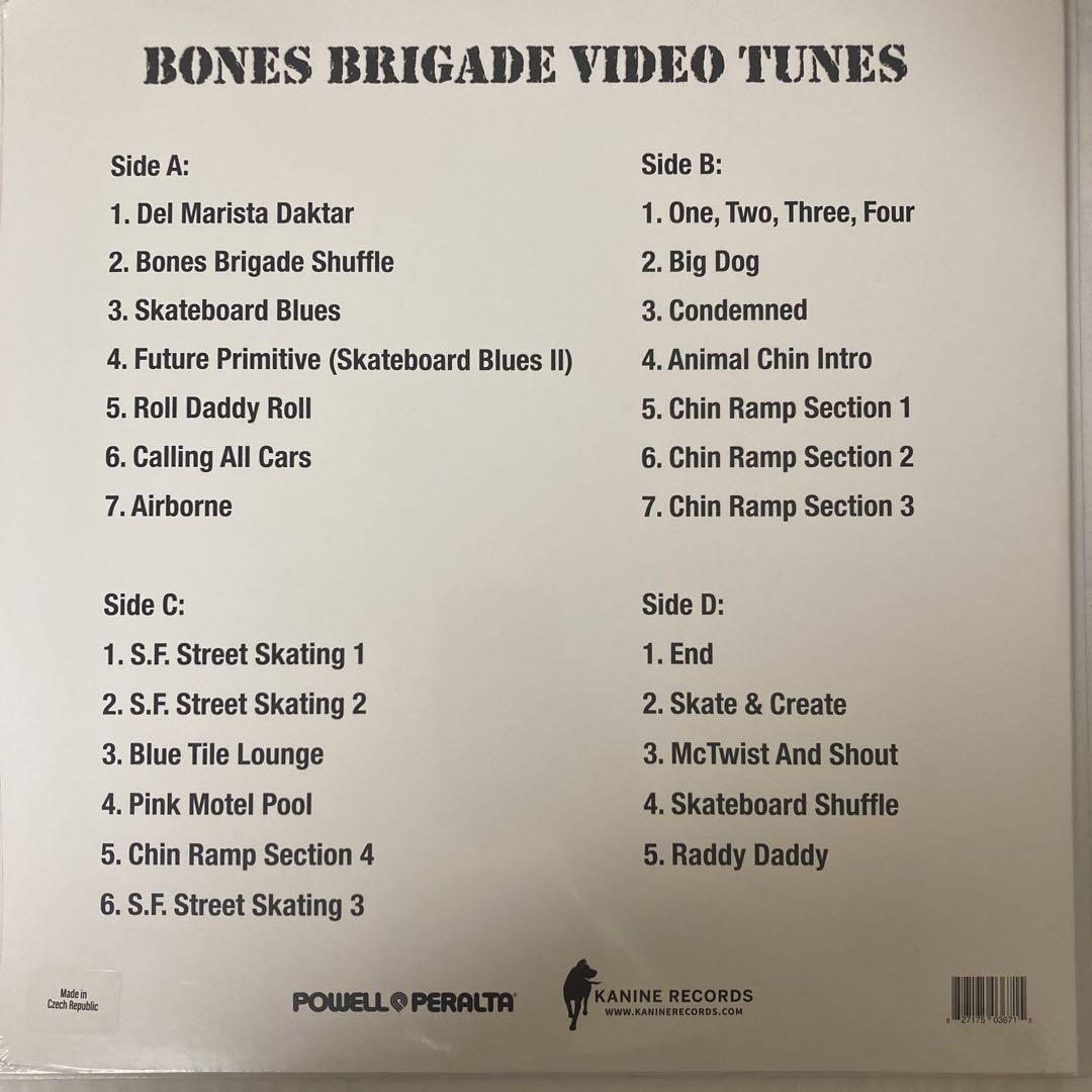 スケートボード Bones Brigade Video Tunes Powell Peralta