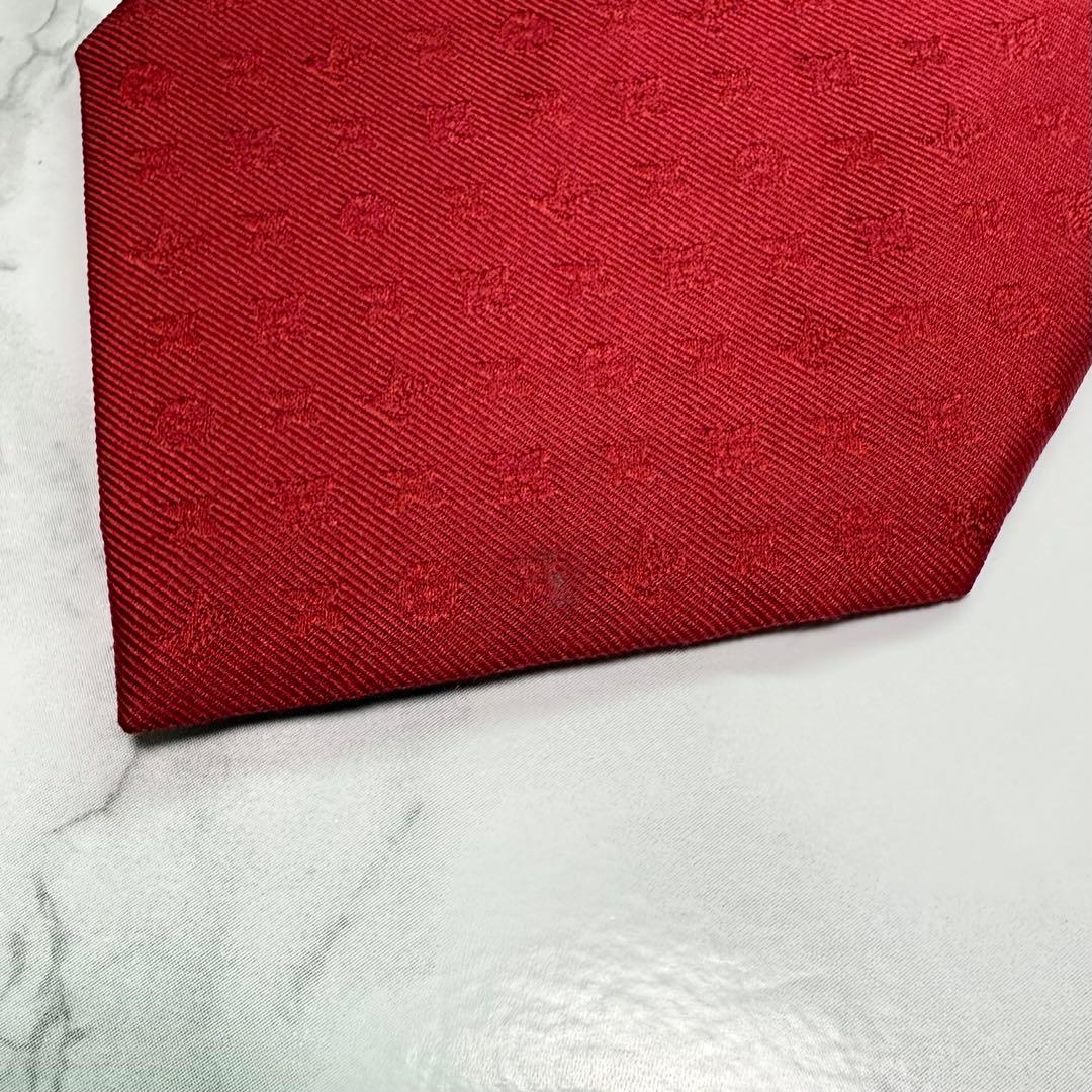 ✨美品✨ 現行 LOUIS VUITTON ネクタイ シルク100% モノグラム