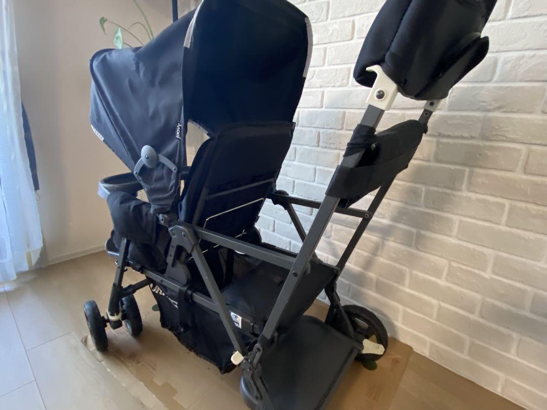 Joovy Caboose Ultralight 二人乗りベビーカー ブラック