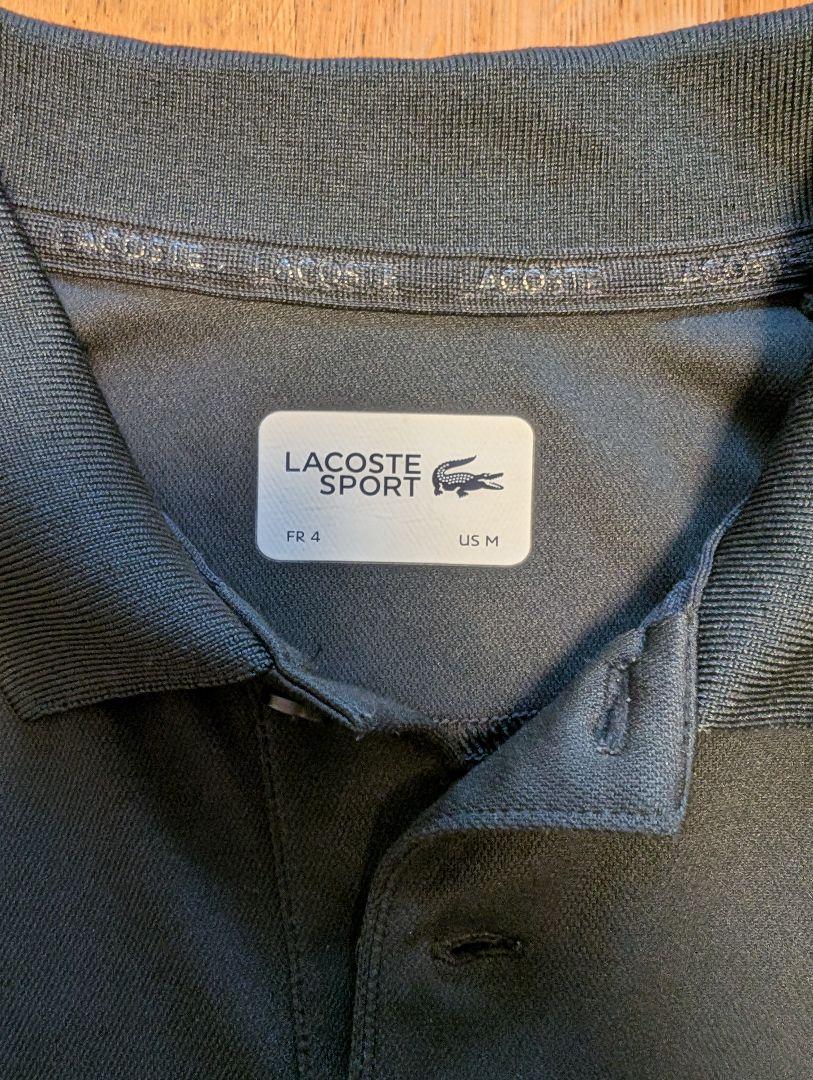LACOSTE SPORT ポロシャツ US M(日本Lサイズ)