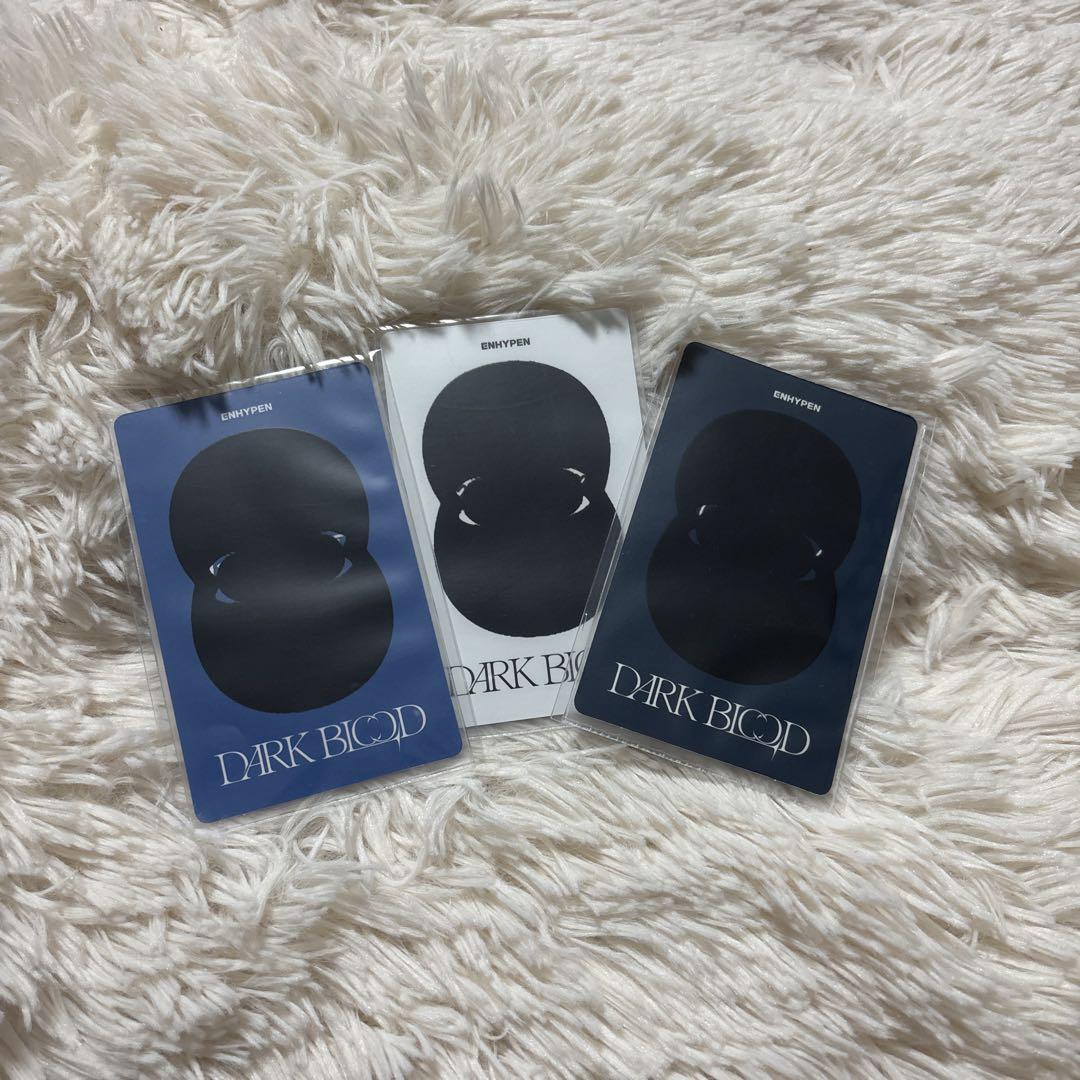 ENHYPEN ジョンウォン DARKBLOOD 抽選トレカ ENHYPEN DARK BLOOD ジョンウォン ソロジャケット トレカ ポスト