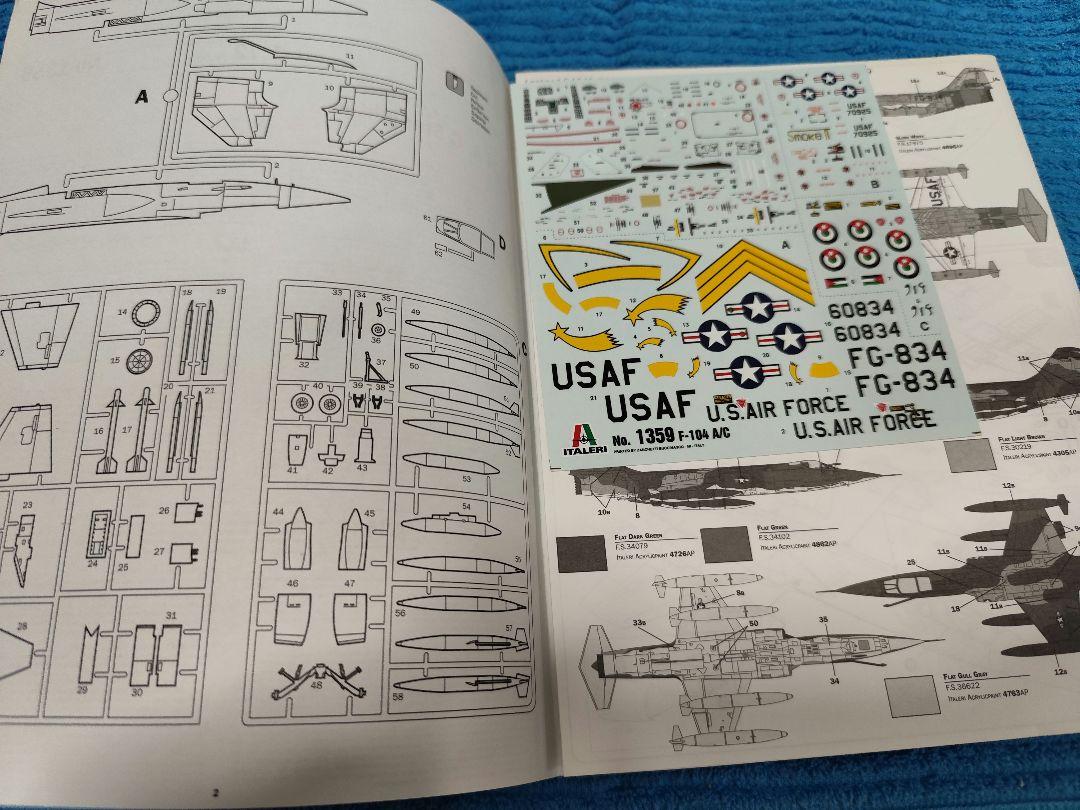 その他 F-104 A/C Starfighter 1:72