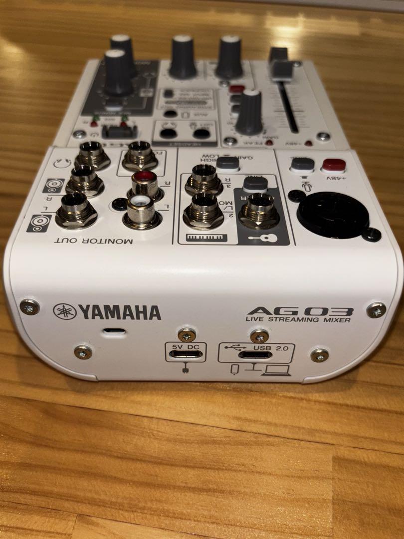 DJ機材 YAMAHA AG03MK2
