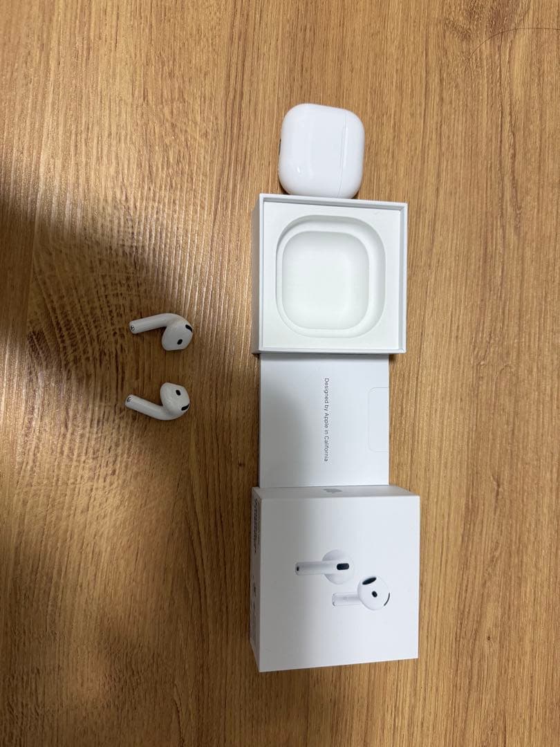 AirPods4 アクティブノイズキャンセリング搭載