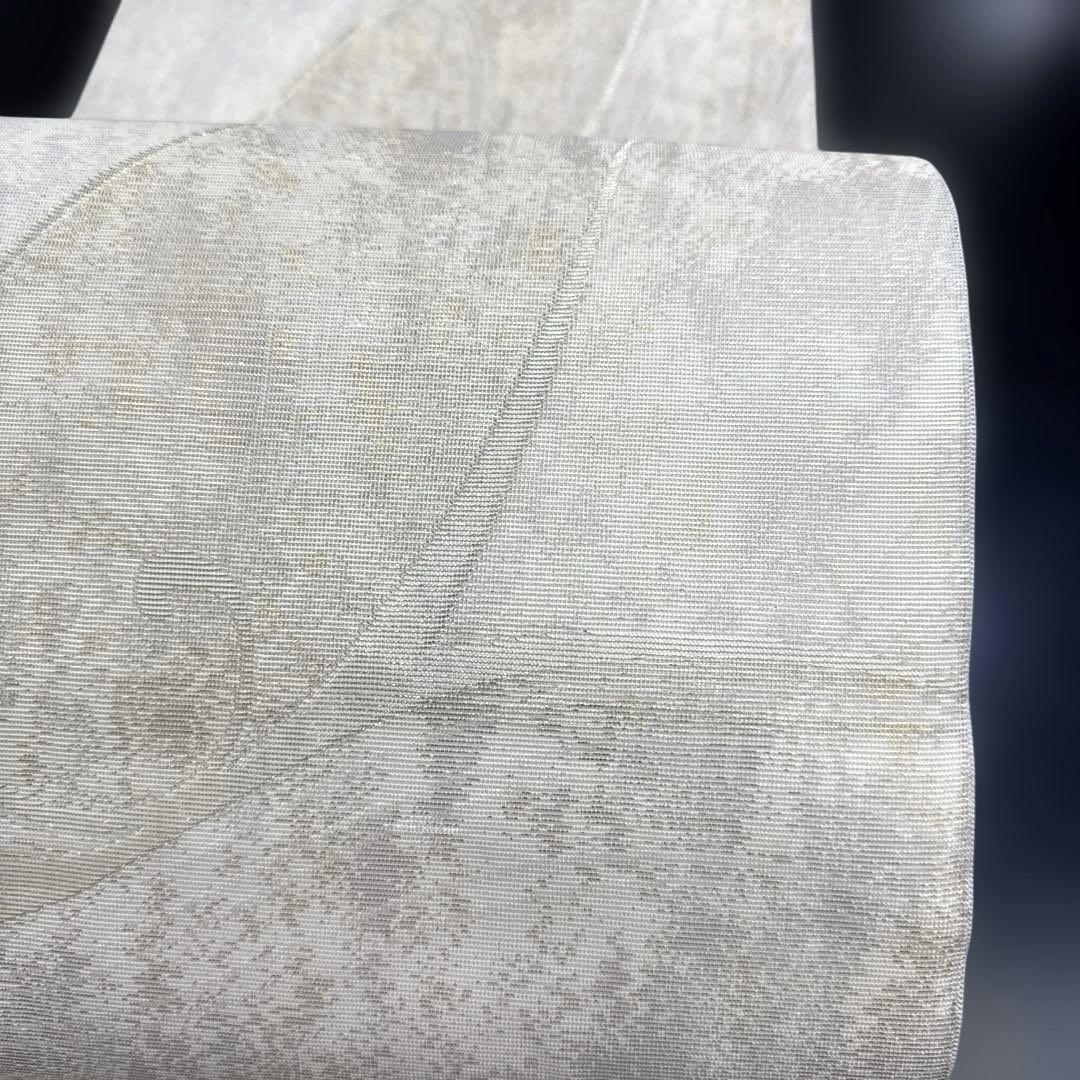 7-36 夏帯 夏物 絽 開き名古屋帯 美品 正絹 着物 - メルカリ