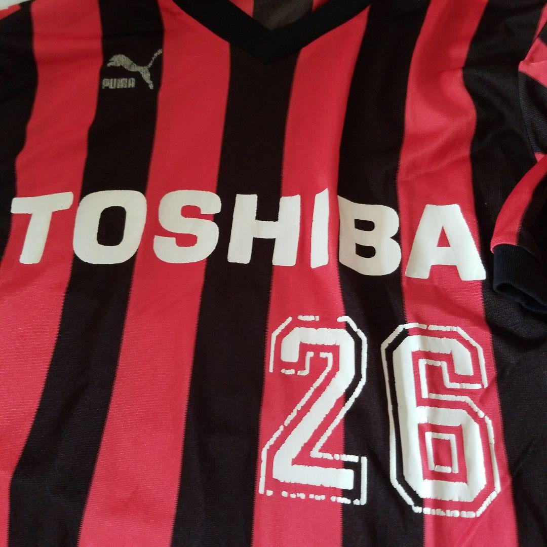 北海道　コンサドーレ札幌　プーマ　94年　東芝　選手用ユニフォーム