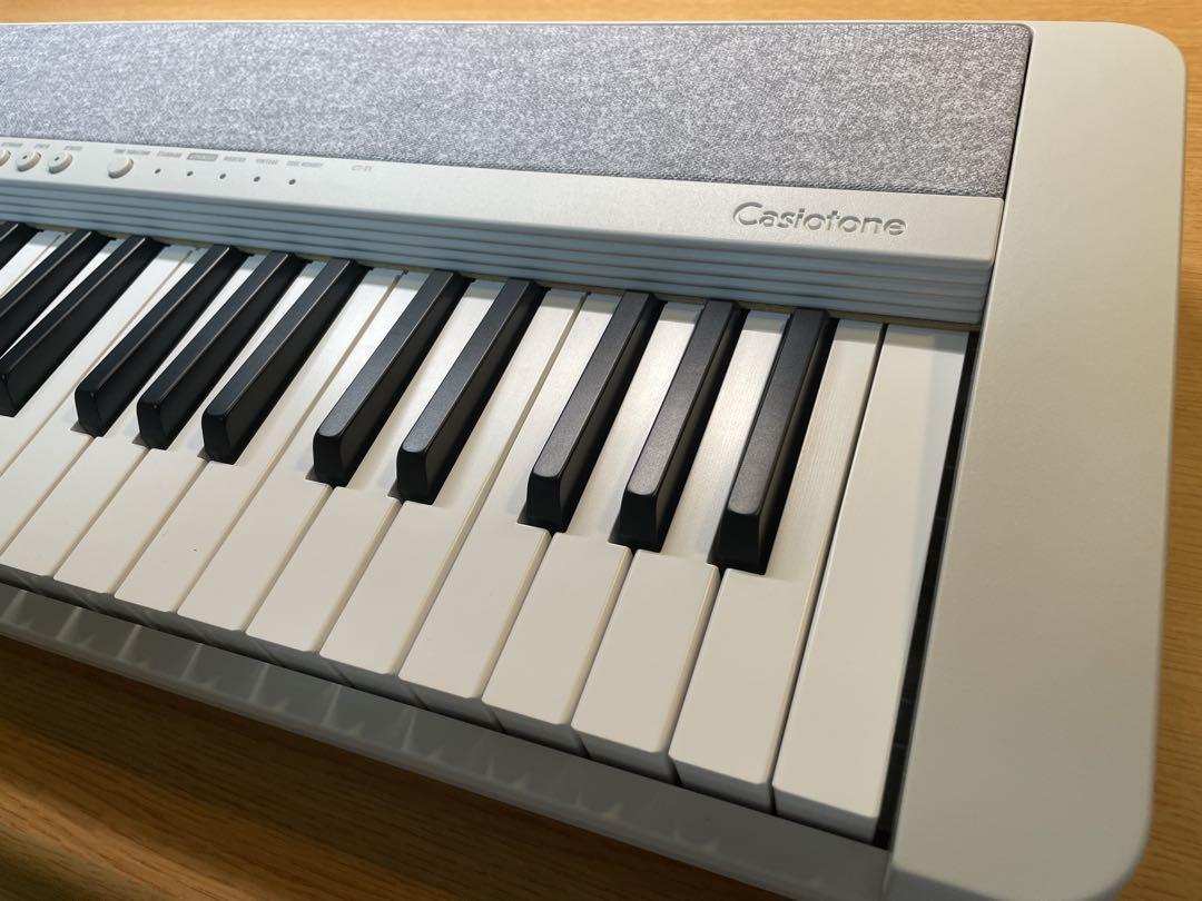 CASIO Casiotone CTS1 電子ピアノ ホワイト2025年製 🎼CASIO キーボード Casiotone CT-S1 店頭展示しました♬ - 電子