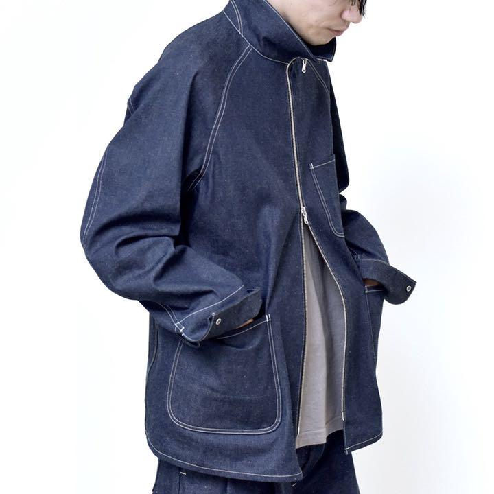 SOUMO ZIP UP FRONT COVER ALL INDIGO サイズ2