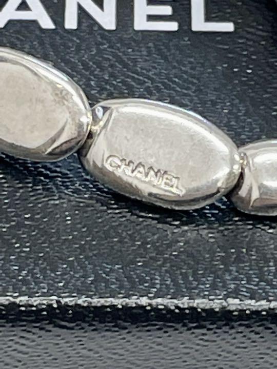 定番人気お得 CHANELシルバーブレスレット ビーンズパーツ vSAfm-m79833134695 人気再入荷