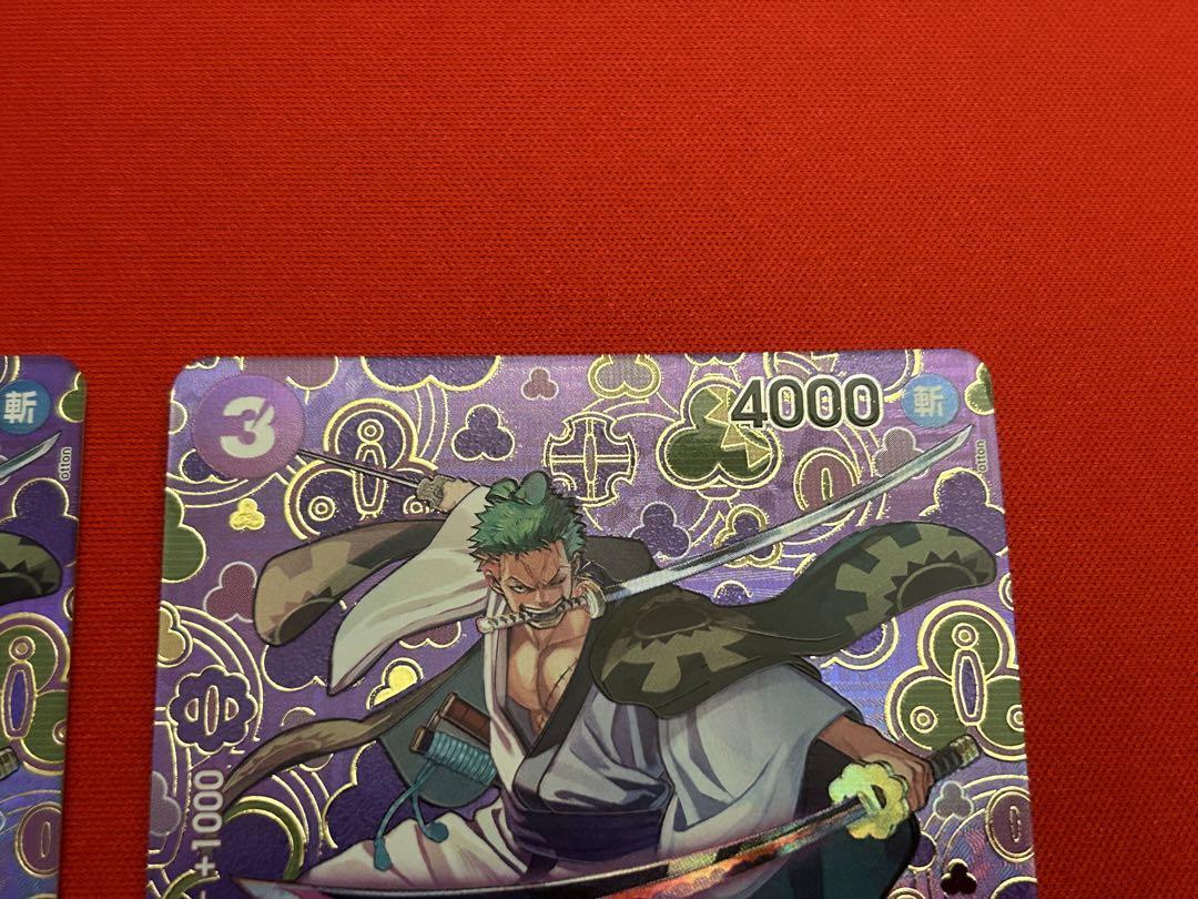 ONE PIECEカードゲーム　ゾロ十郎　SP 2枚